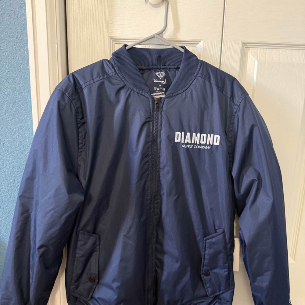 Diamond Supply Co. Navy Bomber Jacket
